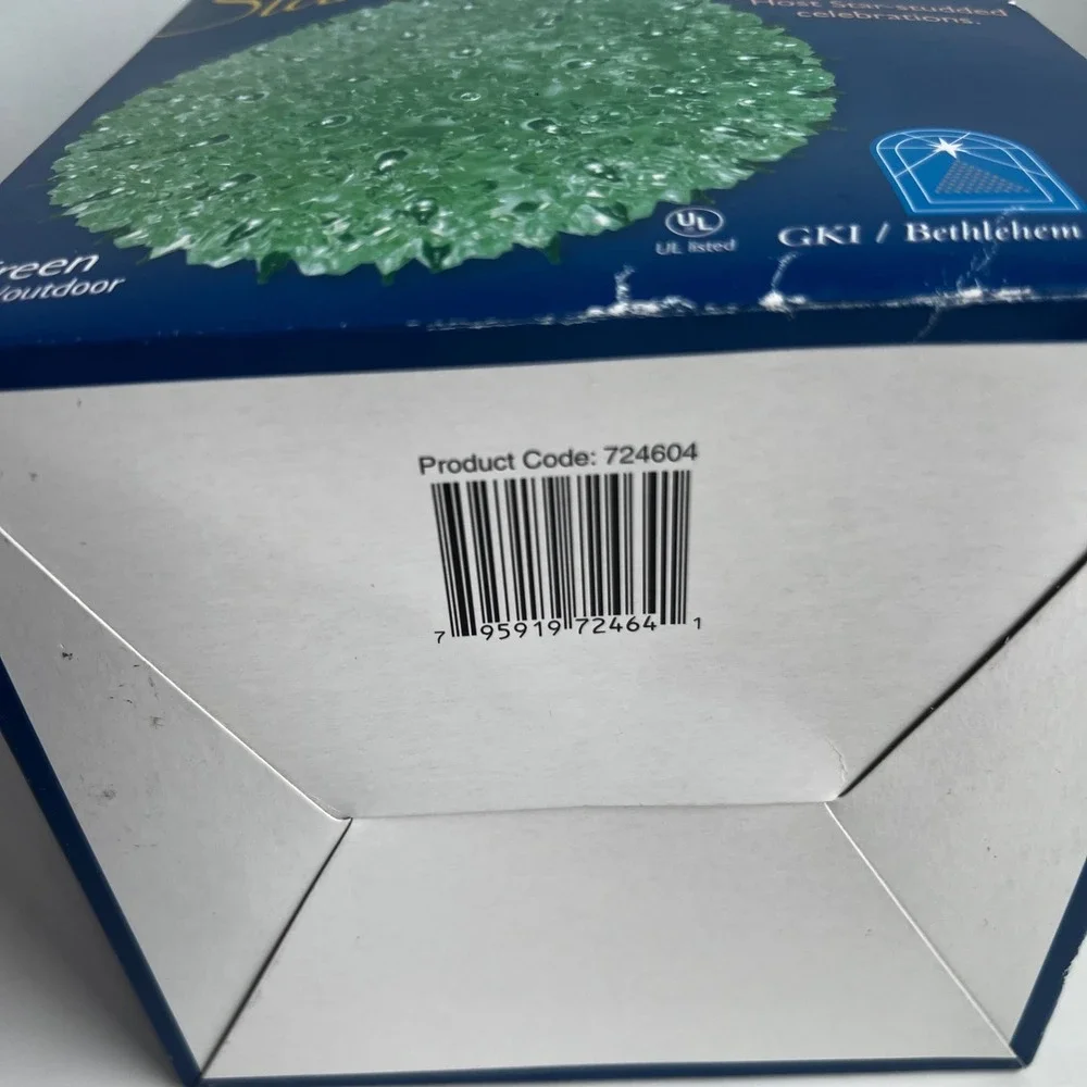 GKI Bethlehem Lighting Starlight Sphere 50 Light Green Indoor Outdoor 724604